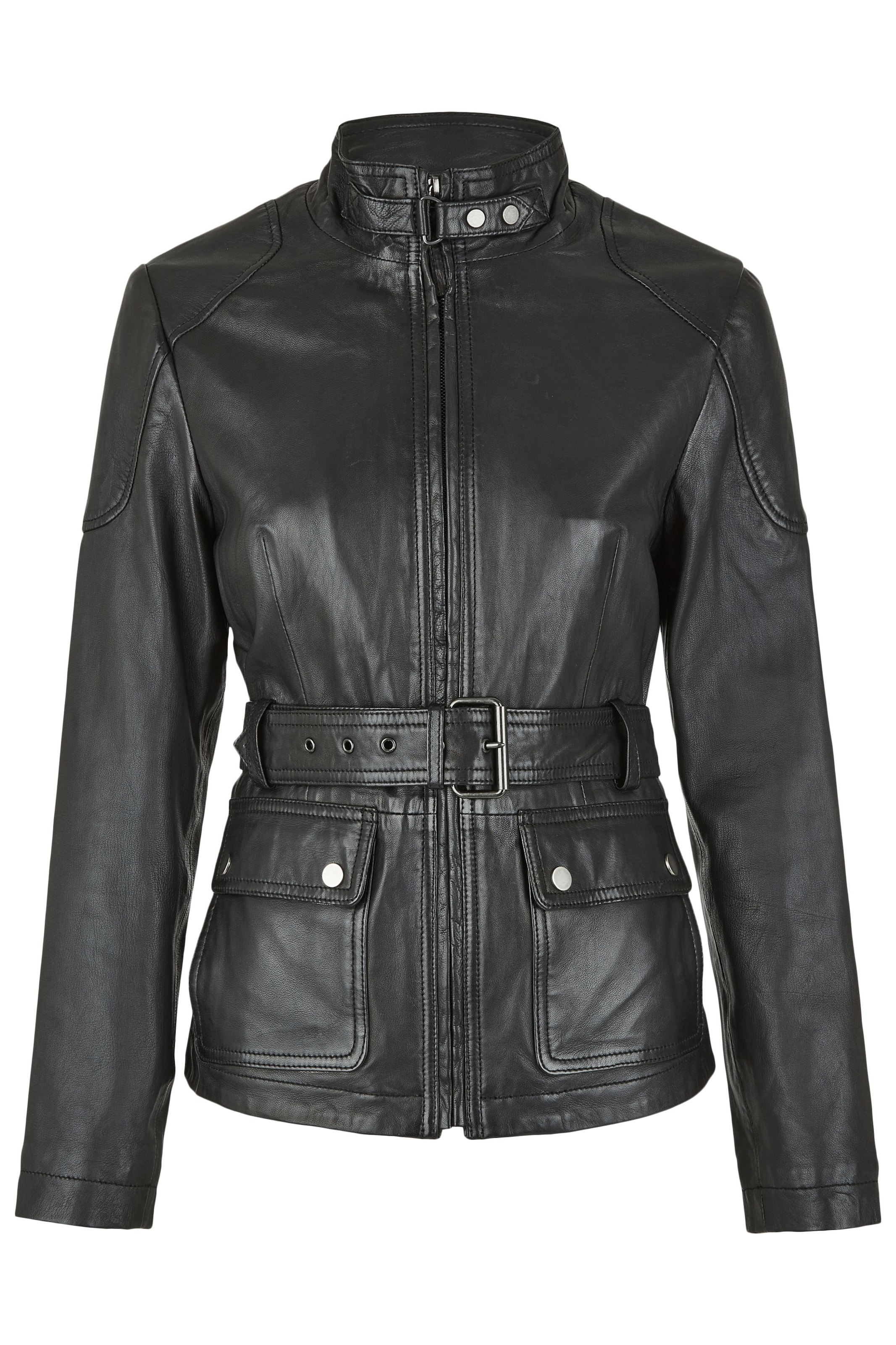 7ELEVEN Tussenjas 'SEKate' in Zwart: voorkant