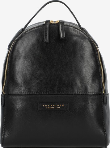 The Bridge Backpack in Black: front