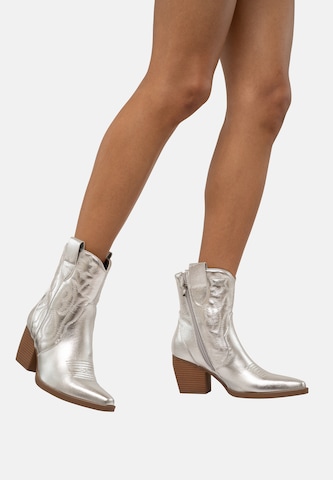 Salinyang Comwboystøvler i sølv