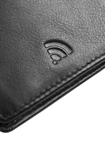 BODENSCHATZ Wallet 'Bodenschatz Geldbörse PRINESS' in Black