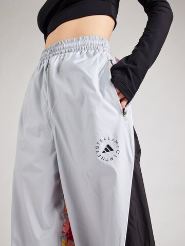 ADIDAS BY STELLA MCCARTNEY Tapered Workout Pants in Grey
