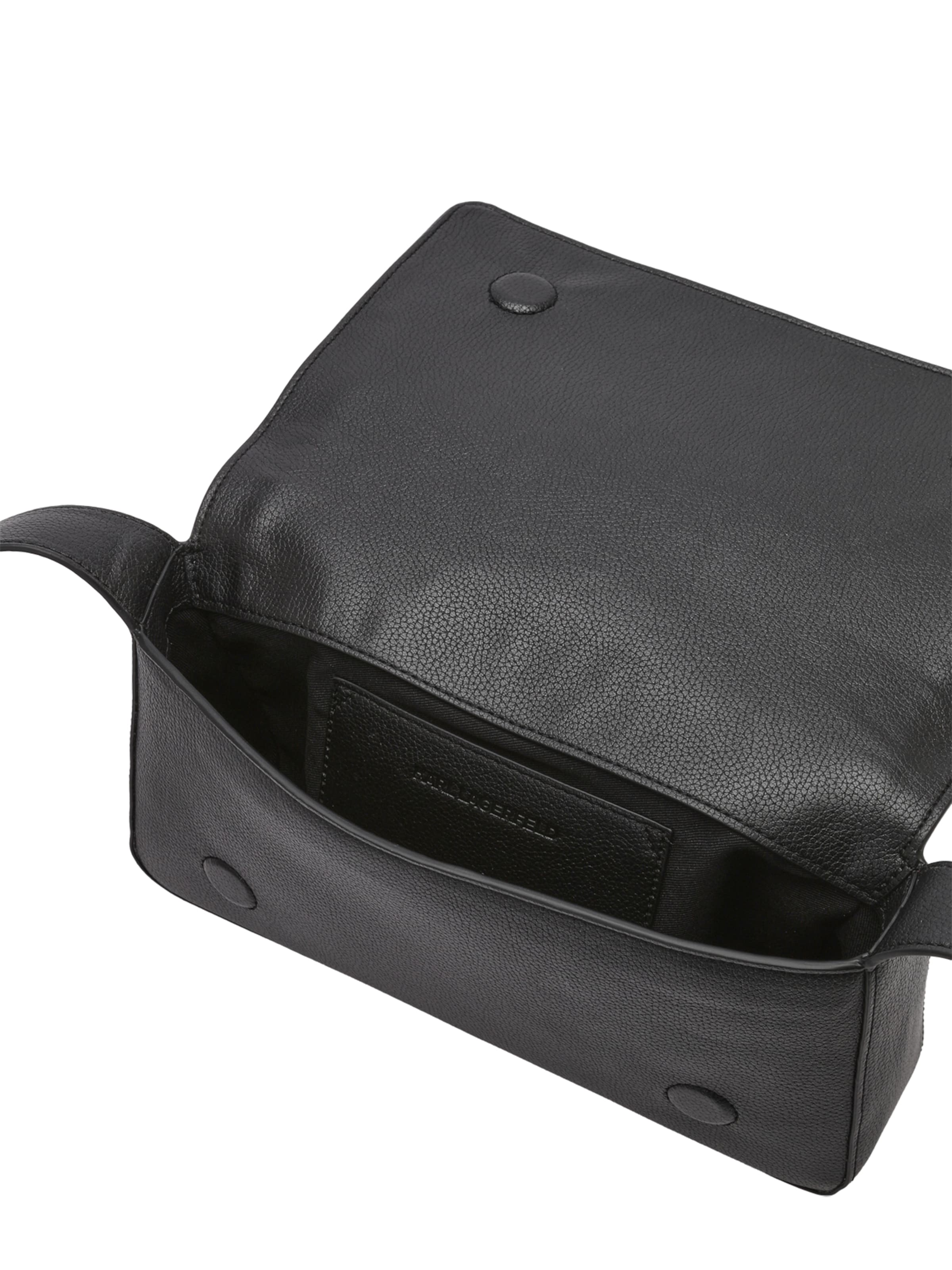 Karl Lagerfeld Чанта с презрамки 'Rocky Marais' в черно