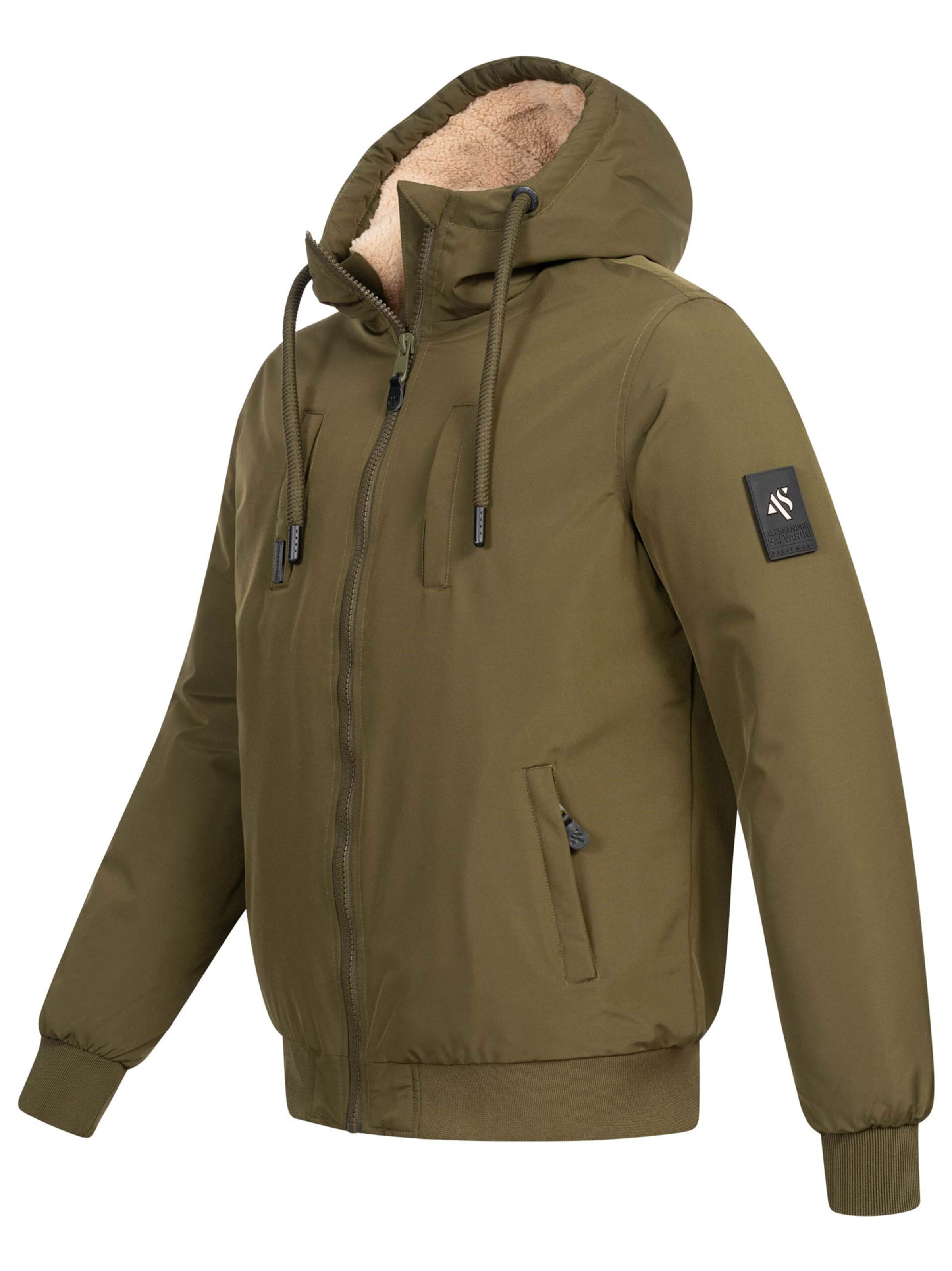 Veste d’hiver 'AS431' Alessandro Salvarini en vert