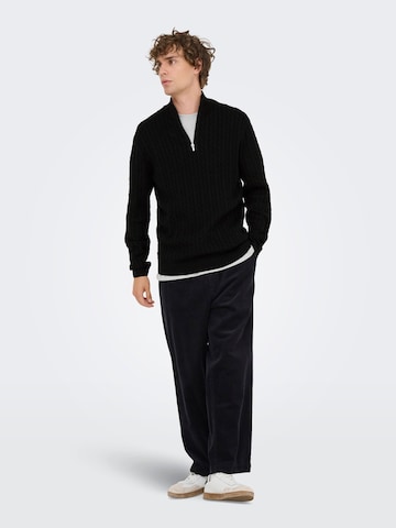 Only & Sons Pullover 'ONSLoui' i sort