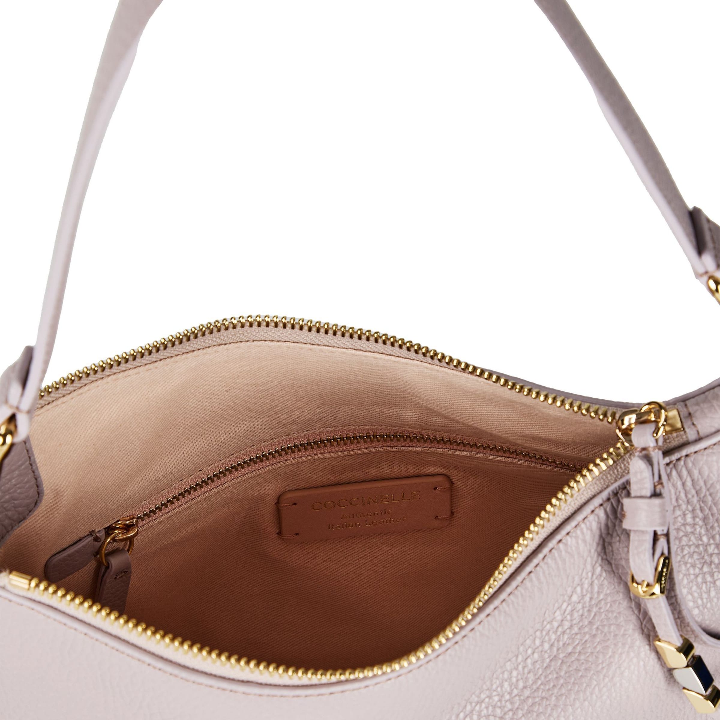 Coccinelle Schultertasche 'Nory' in Lila