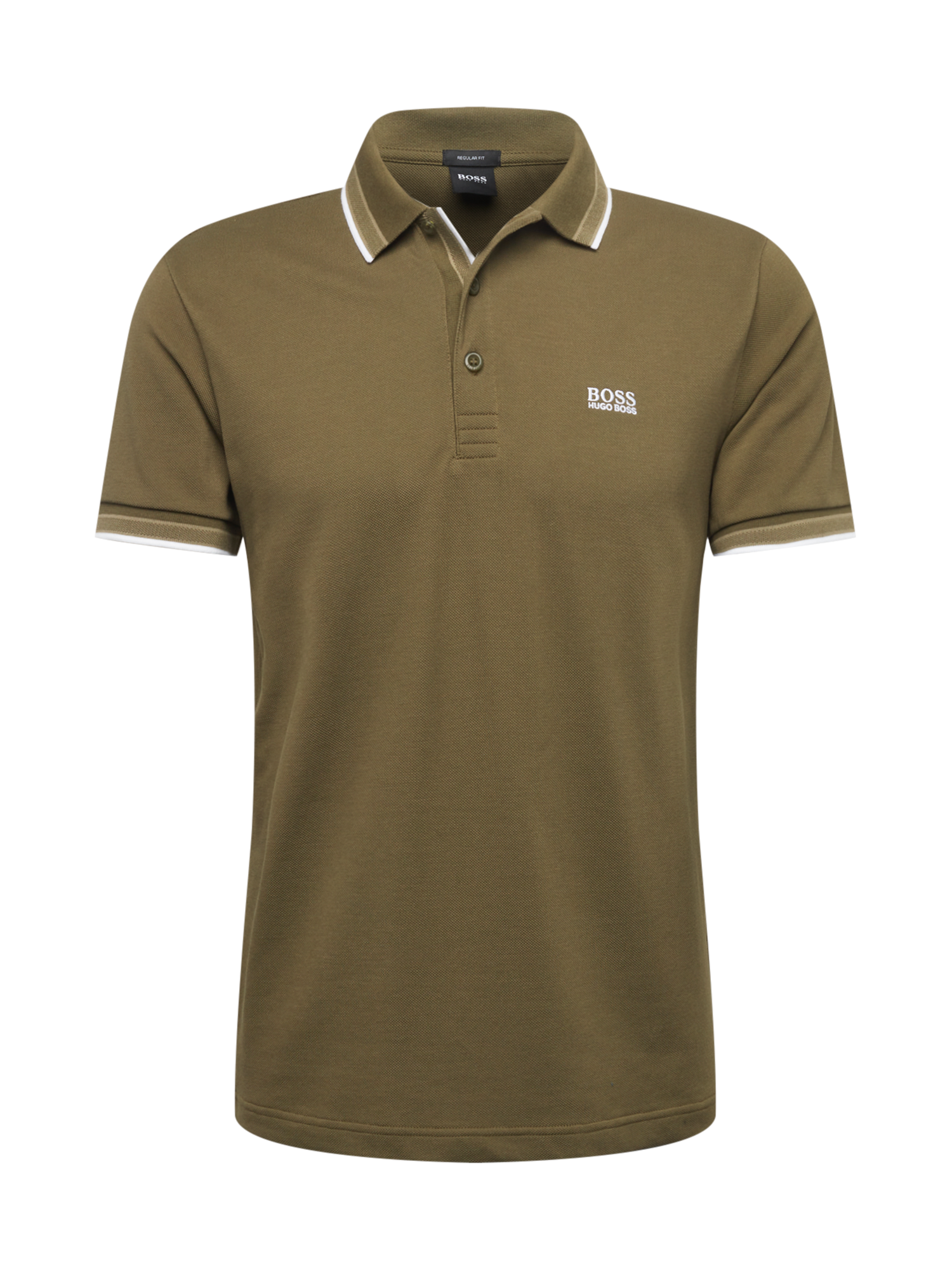 pwhxN Premium BOSS ATHLEISURE Koszulka Paddy w kolorze Oliwkowy, Khakim 