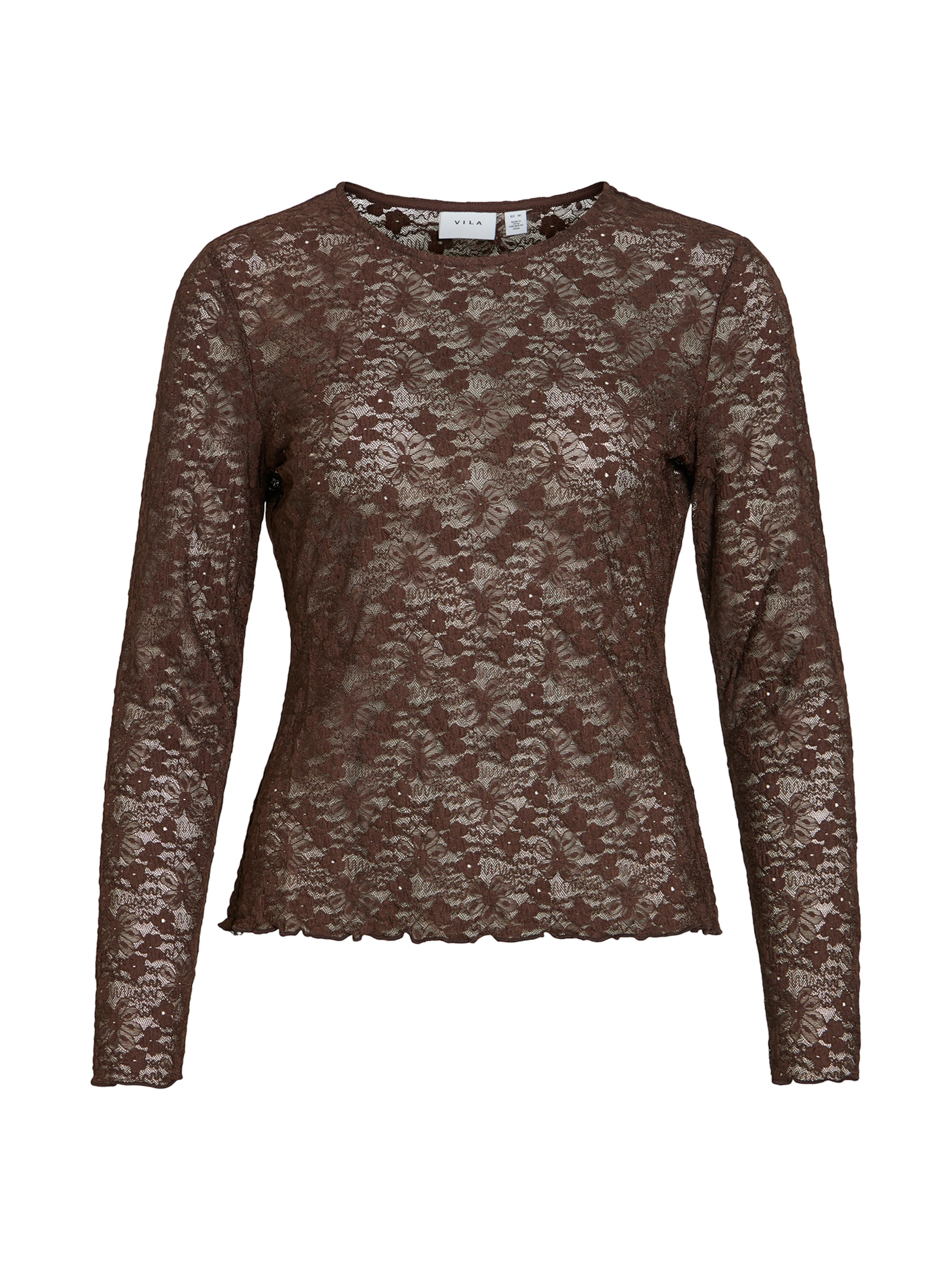 VILA Blouse 'VIFAY' in Brown: front