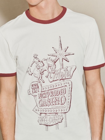 Next Shirt 'Ringer' in White