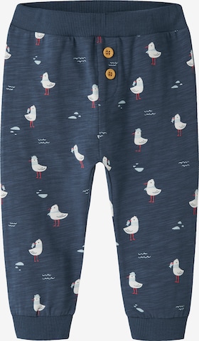 NAME IT Tapered Trousers 'NBMFLAP' in Blue: front