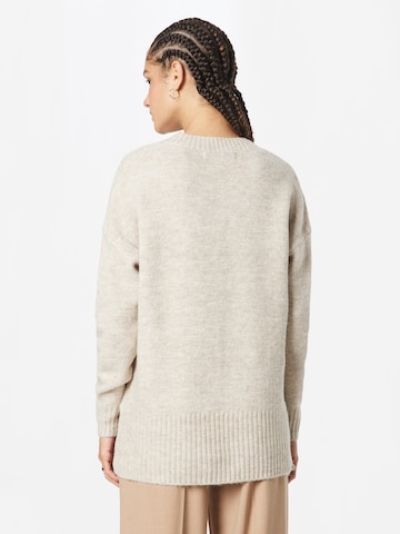 VERO MODA Oversized Sweater 'LEFILE' in Beige