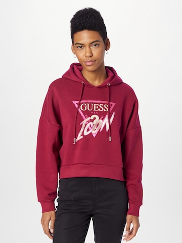 GUESS Sweatshirt in Roze: voorkant