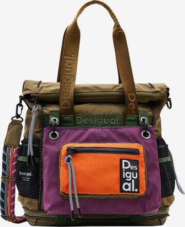 Desigual - Mochila em verde: frente