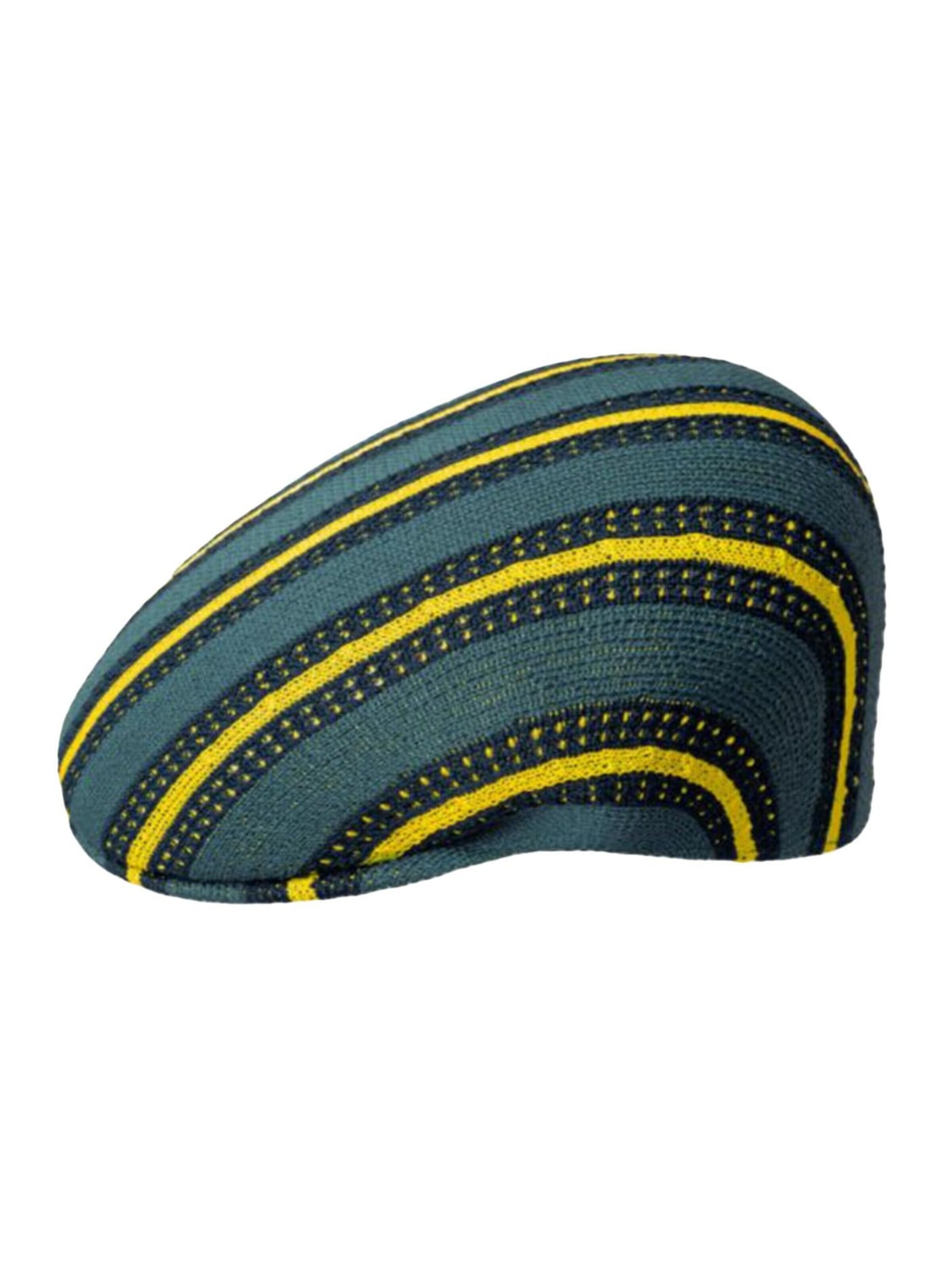 KANGOL Hat 'Resort Stripe 504 Celestial Teal' in Mixed colors: front