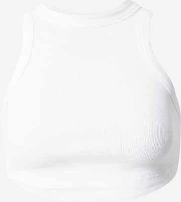 Top di Edikted in bianco: frontale