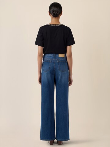 APART Loosefit Jeans 'Palazzo' in Blau
