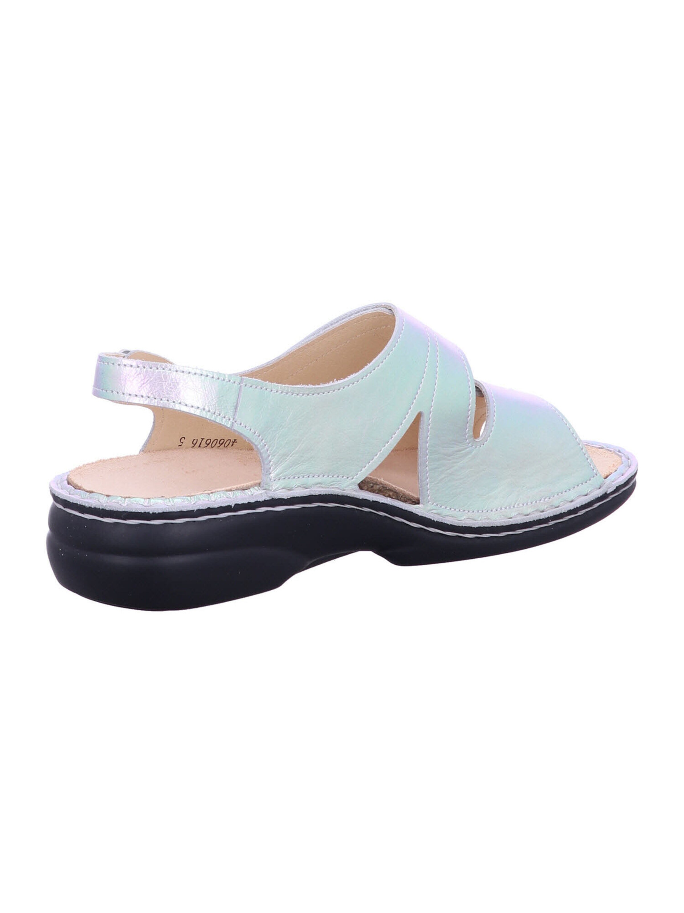 Finn Comfort Sandals 'Milos' in Silver