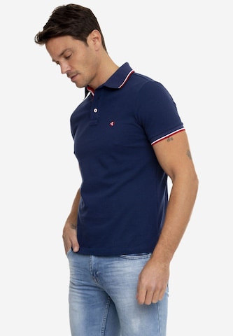 Sir Raymond Tailor Poloshirt 'Marcus' in Blau