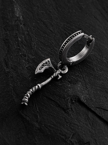 REYTEL Ohrring 'PERUNS AX' in Silber
