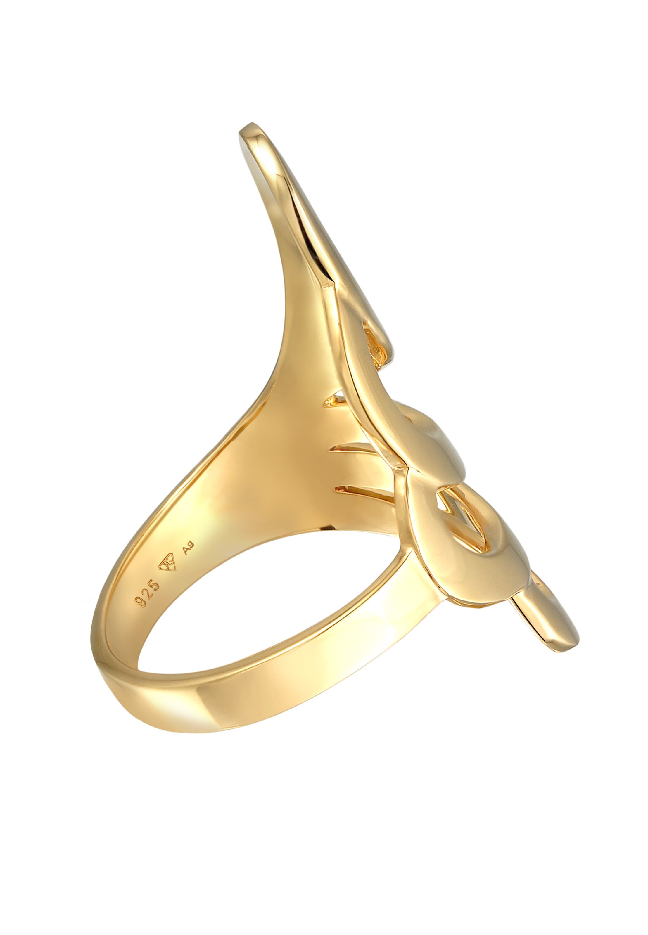 Nenalina Ring 'Wellen' in Gold