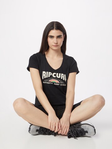 RIP CURL Λειτουργικό μπλουζάκι 'DAYBREAK' σε μαύρο