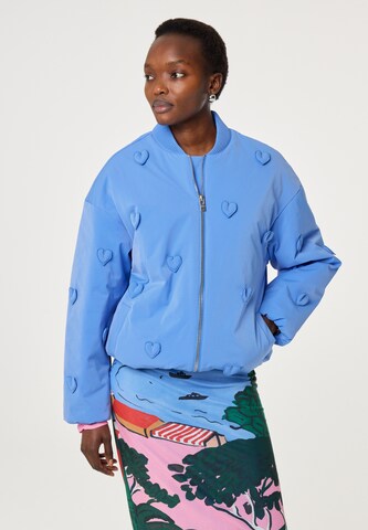 Fabienne Chapot Tussenjas in Blauw: voorkant