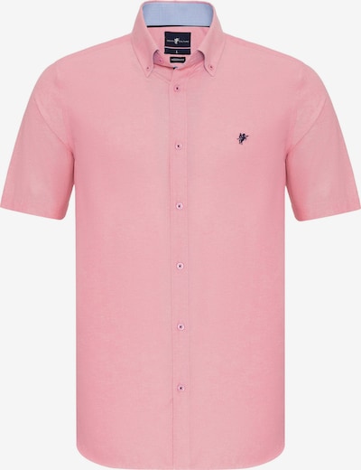 DENIM CULTURE Button Up Shirt ' MARCUS ' in Navy / Dark pink, Item view