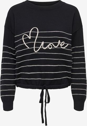 Pullover 'CARSigne' di ONLY Carmakoma in nero: frontale