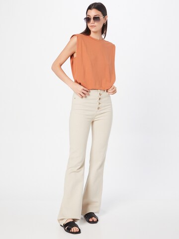 Banana Republic Top 'SUPIMA' in Orange