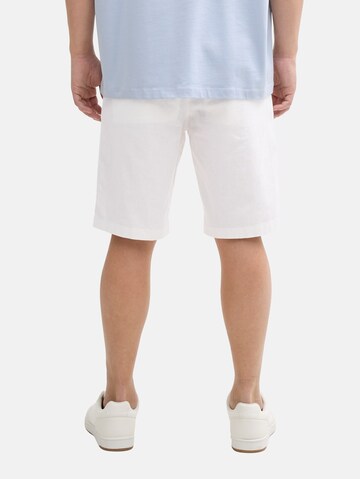 TOM TAILOR DENIM Loose fit Pants in White