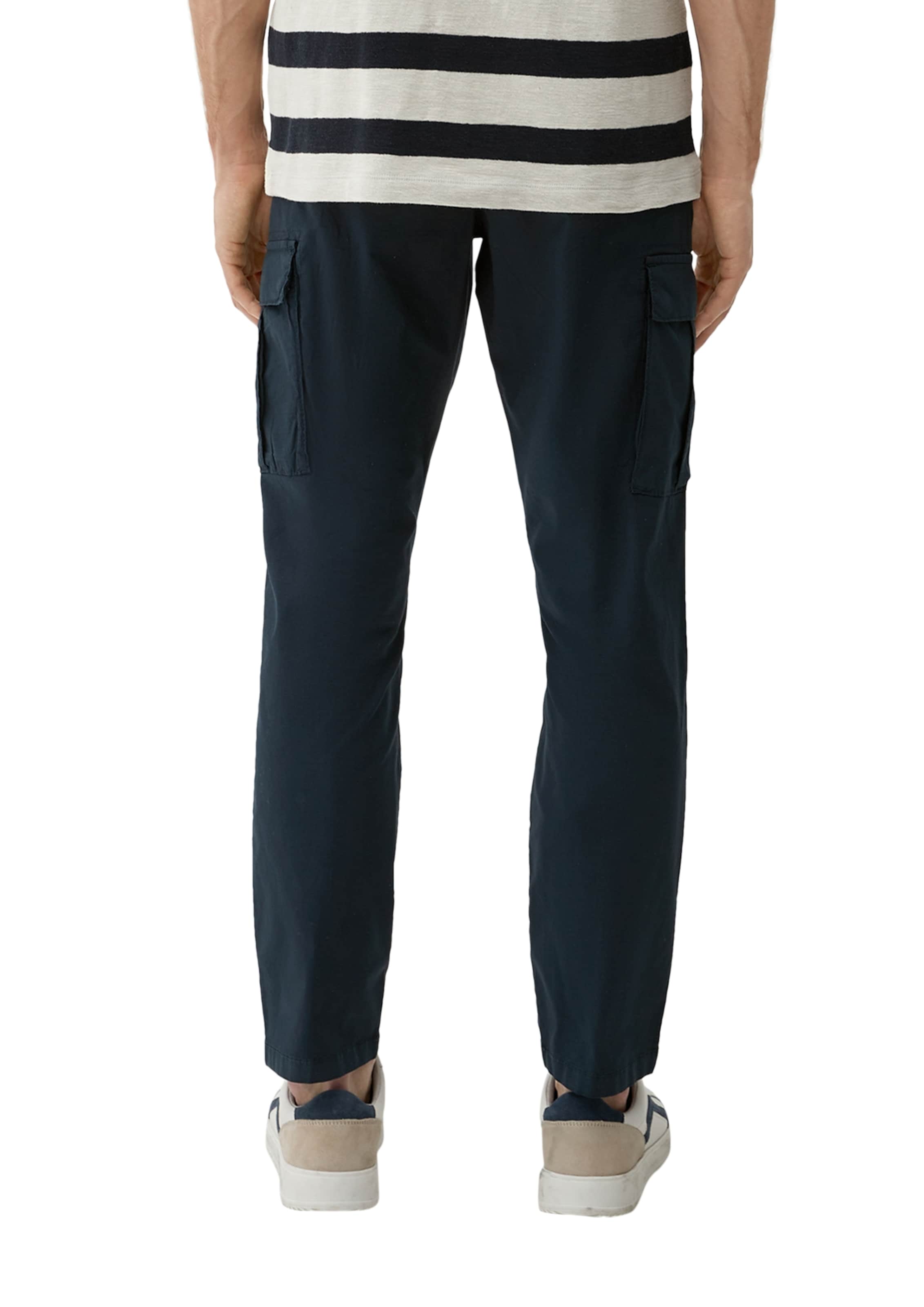 s.Oliver Tapered Cargo Pants 'Phoenix' in Blue