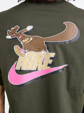 Nike Sportswear Тениска 'CLUB' в зелено