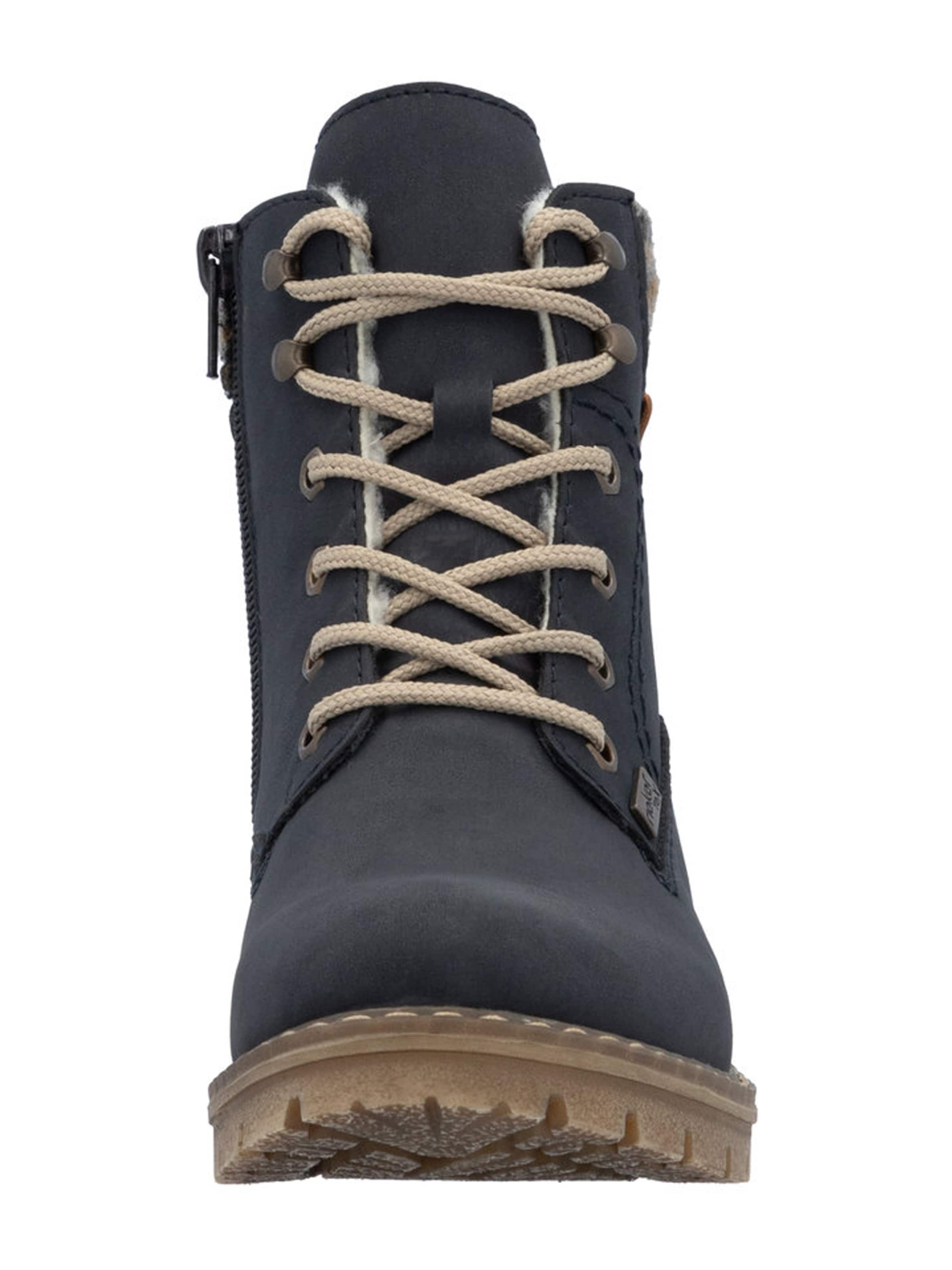 Bottines à lacets Rieker en bleu