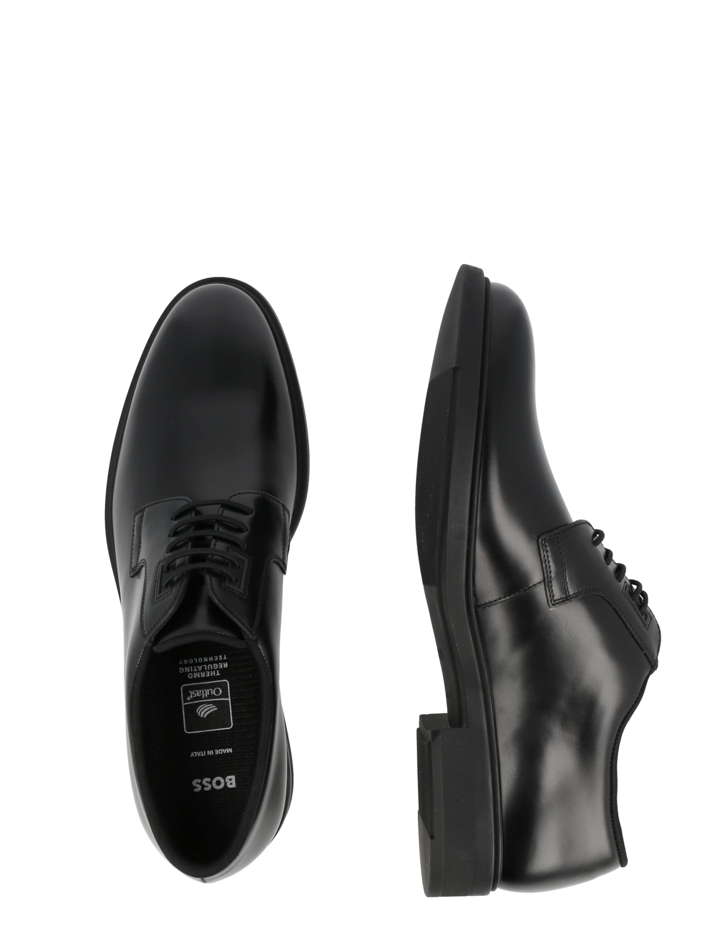 BOSS Lace-up shoe 'Firstclass Derb' in Black