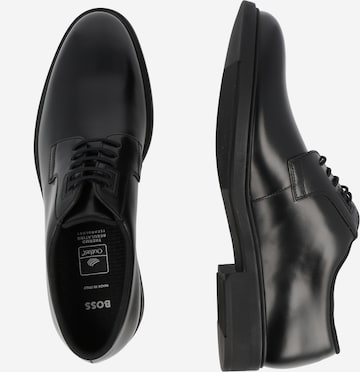 BOSS Black Обувки с връзки 'Firstclass Derb' в черно
