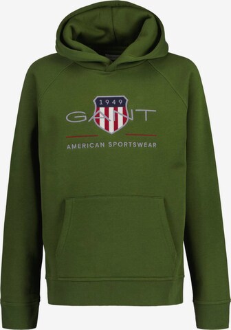 Sweat GANT en vert : devant