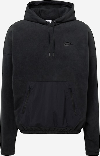 Nike Sportswear Sweatshirt 'CLUB+ Polar' in de kleur Zwart, Productweergave