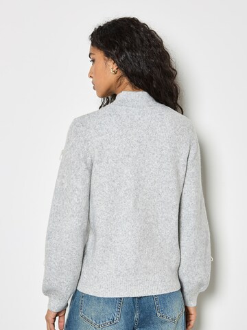 Apricot Sweater in Grey