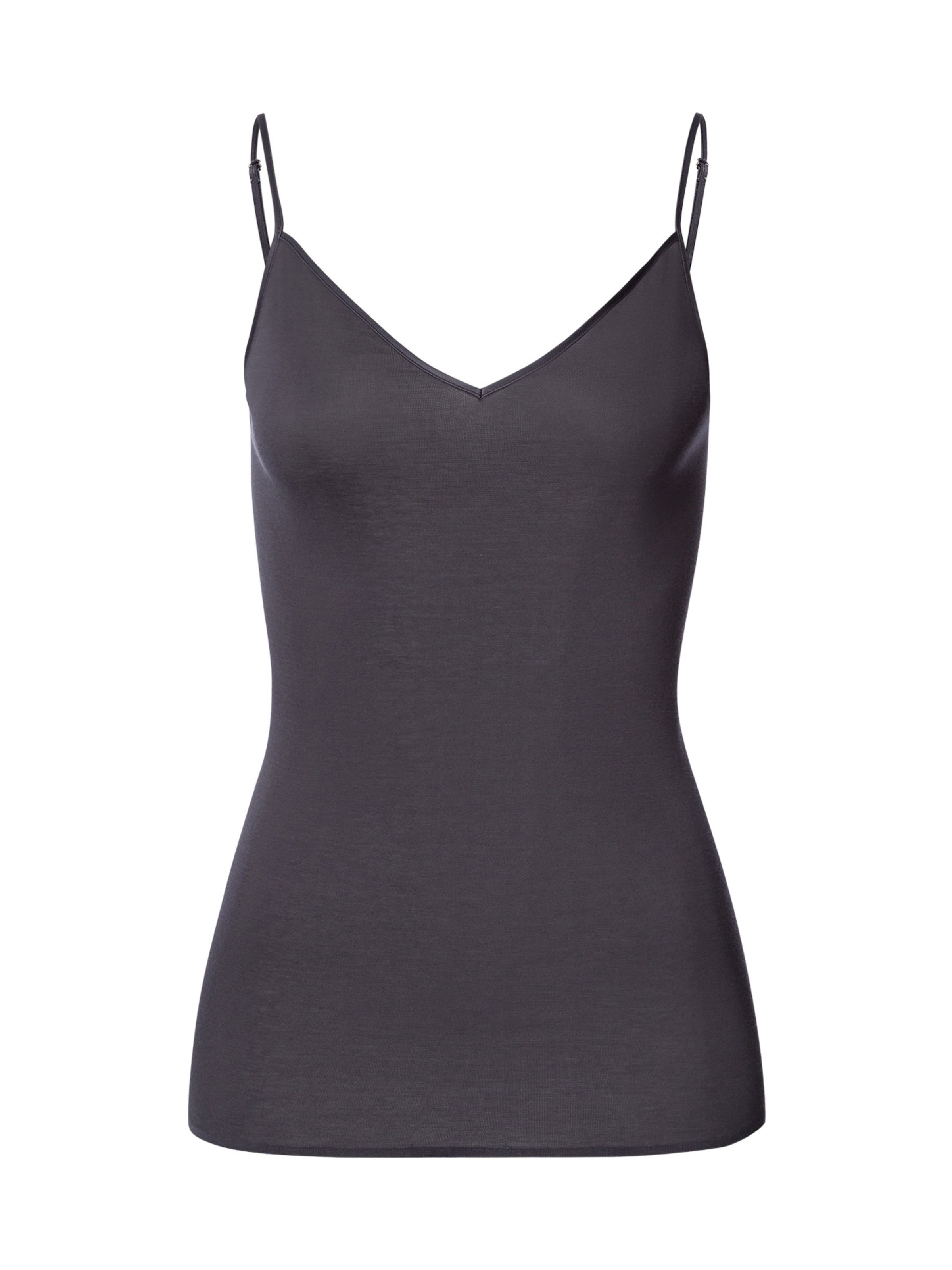 Haut ' Cotton Seamless ' Hanro en gris : devant