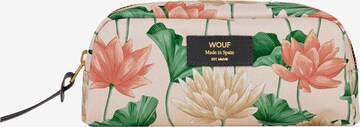 Wouf Cosmetic Bag in Beige: front