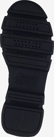 GEOX Schnürstiefelette in Schwarz