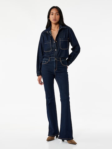 Koton Flared Jeans in Blue: front