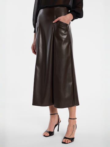 Ana Alcazar Skirt 'Enovas' in Brown: front