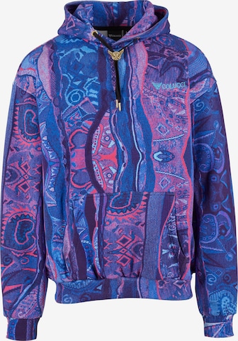 Felpa di Colucci in blu: frontale