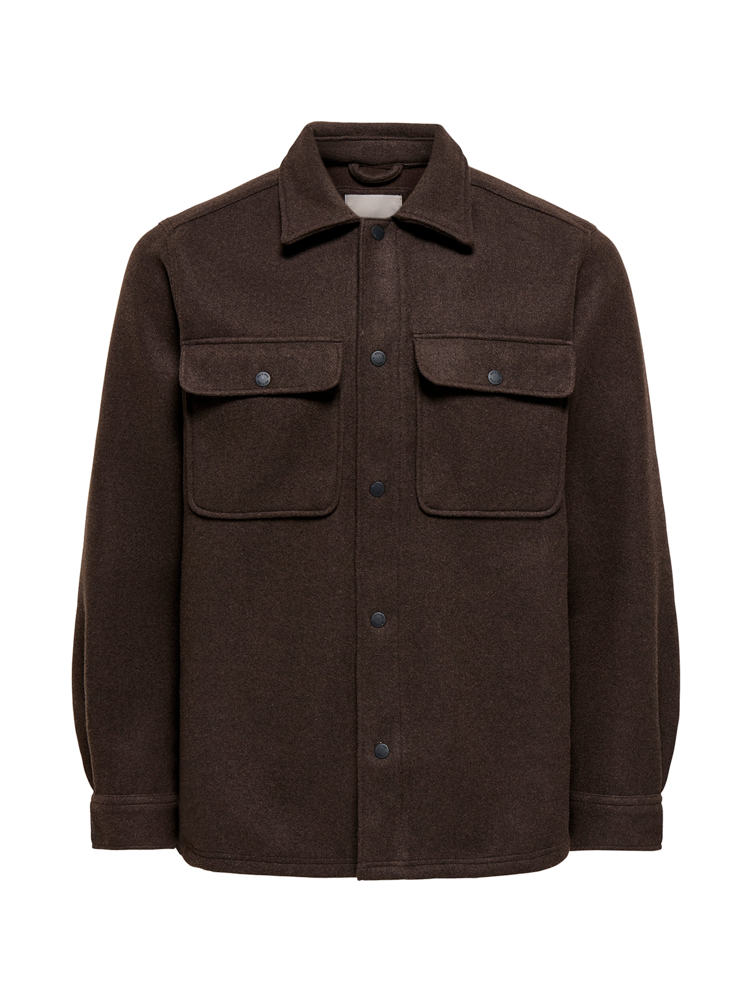 Only & Sons Regular fit Between-Season Jacket 'ONSAsh' in Brown: front