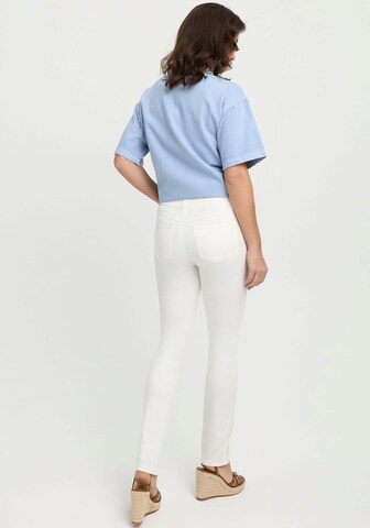 wonderjeans Slimfit Jeans in Weiß