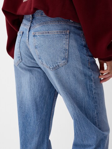 regular Jeans di Bershka in blu