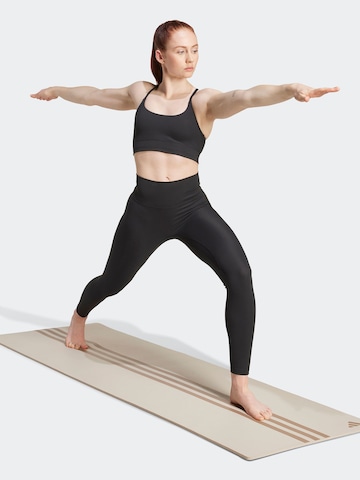 ADIDAS PERFORMANCE Бюстие Спортен сутиен 'ALL ME' в черно: отпред