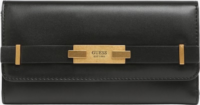 GUESS Wallet 'BEA' in Gold / Black, Item view