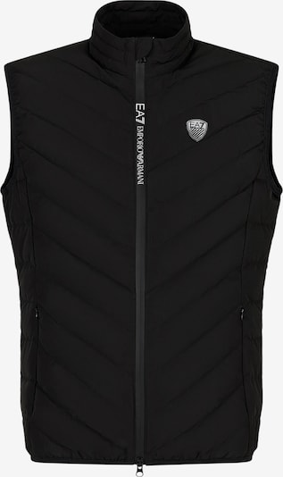 EA7 Emporio Armani Gilet en noir, Vue avec produit