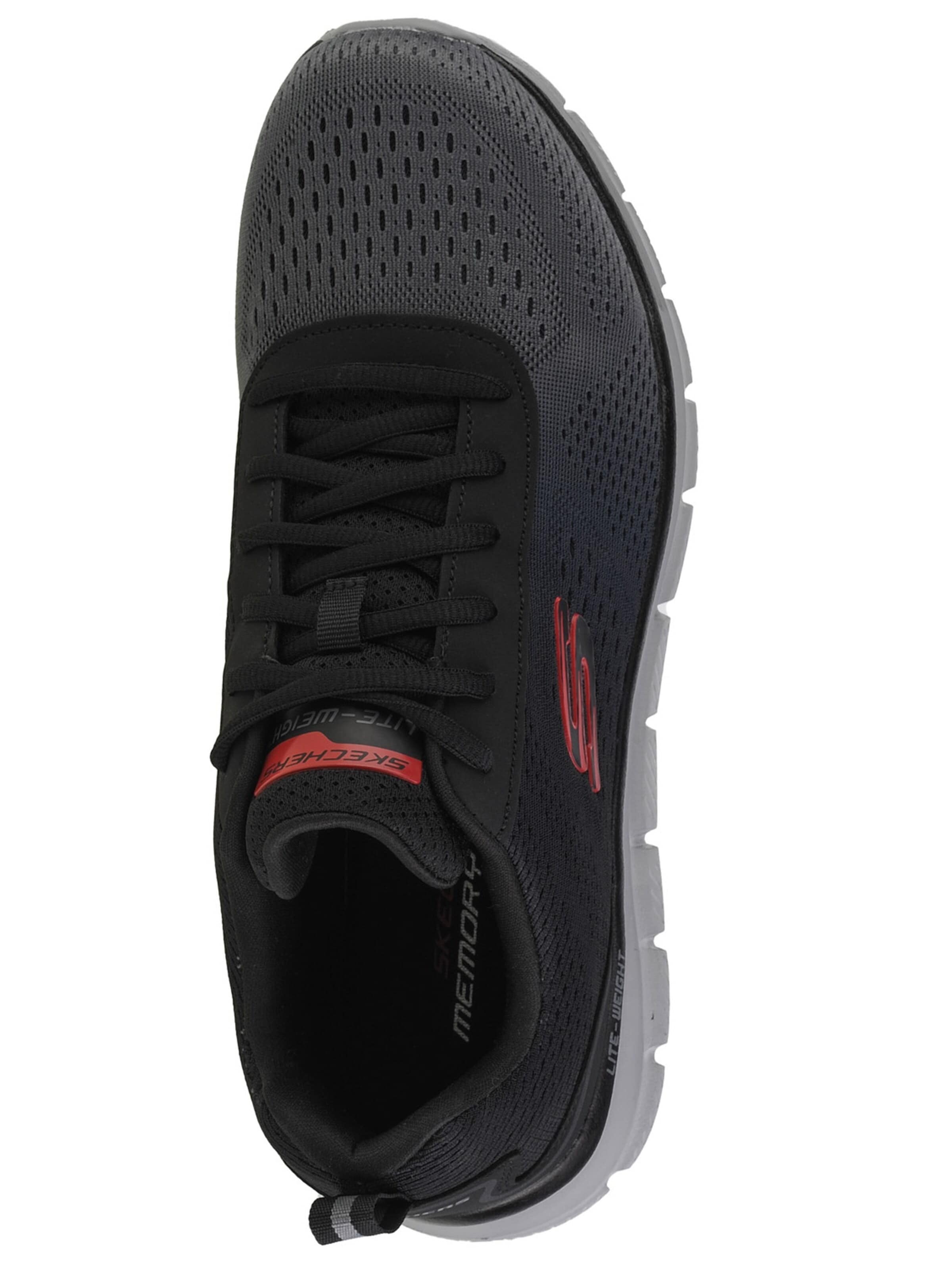 Baskets basses 'Track Ripkent' SKECHERS en gris